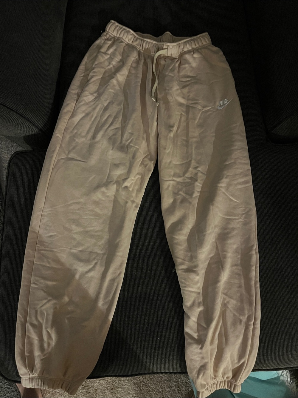 Nike Neutral Beige Pull‑On Joggers